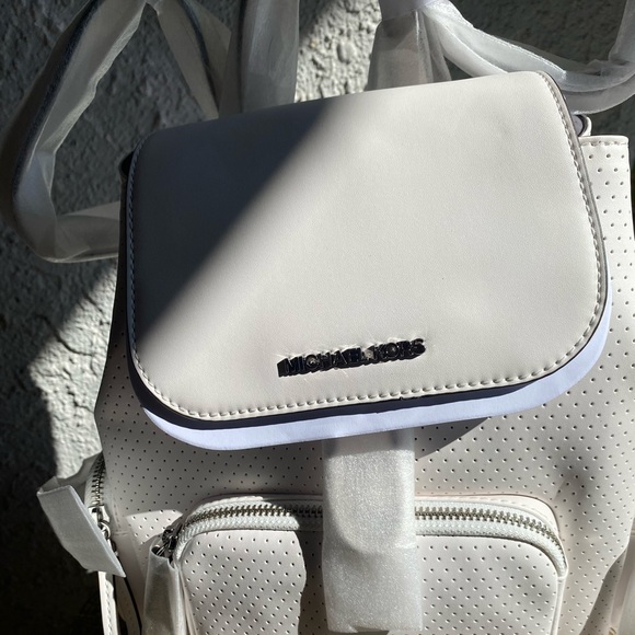 Micheal Kors Abbey Medium Perforated Backpack - Picture 3 of 8